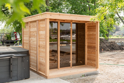 Sauna extérieur CUBE 672P